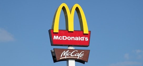 Macca's Famous Golden Arches Logo