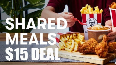 $15 Shared Meal Deal @ Kfc