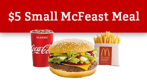 $5 Mcfeast Meal March 2018 Mcdonalds Australia Deal