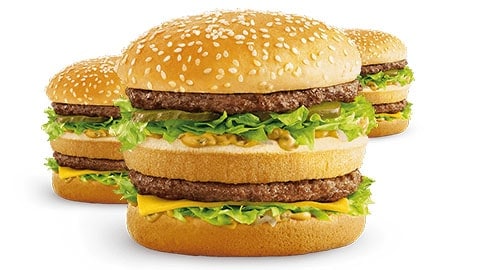 Discounted Big Mac Mcclassics Deal