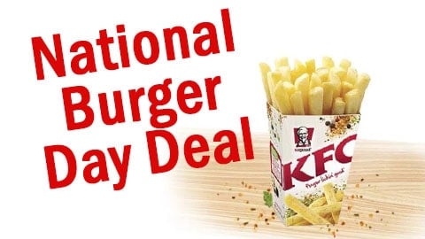 Kfc National Burger Day Deal