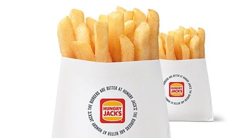$1 Small Chips @ Hungry Jack's Penny Pinchers 2018