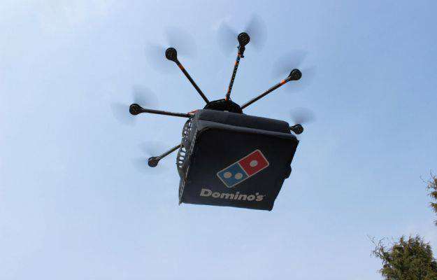 Drone Pizza Delivery By Domino's In 2016