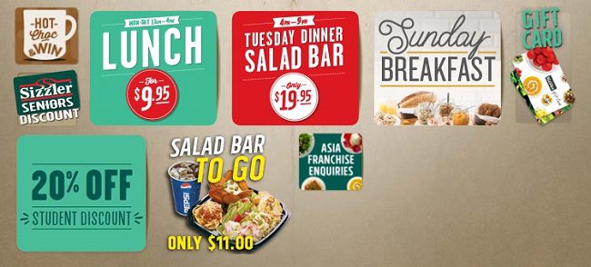 Sizzler Offers And Discounts In Australia