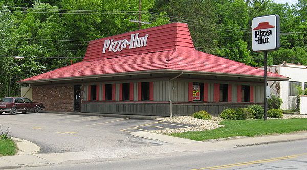 Traditional Pizza Hut Store With A Buffet