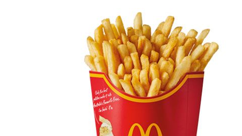 $1 Large Fries Deal @ Mcdonald's