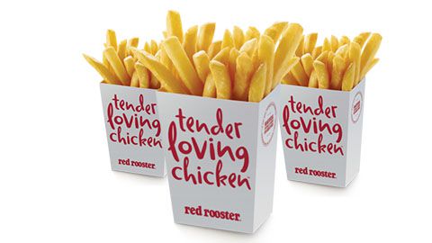 $1 Regular Chips Special @ Red Rooster