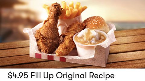 $4.95 Fill Up Deal At Kfc