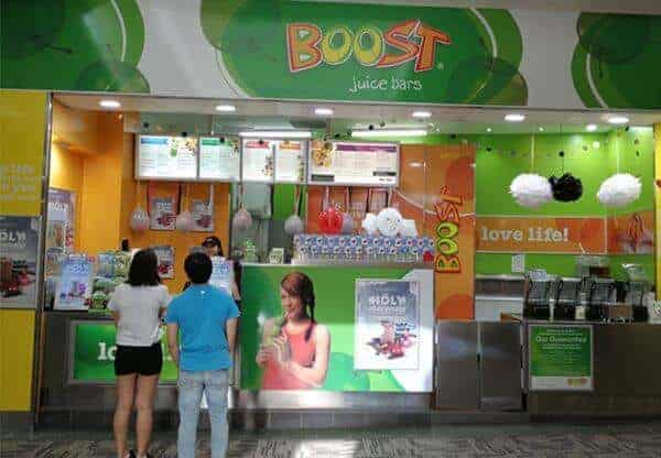 A Boost Juice Store In Australia