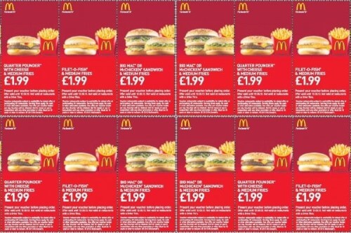 The Uk Has Plenty Of Maccas Vouchers Available