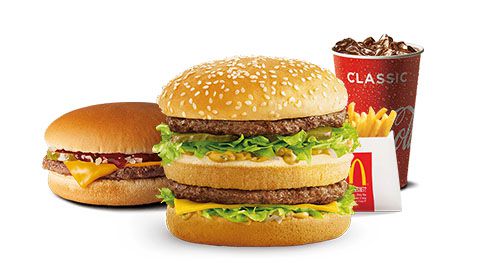 Small Big Mac Meal + Cheeseburger For $5