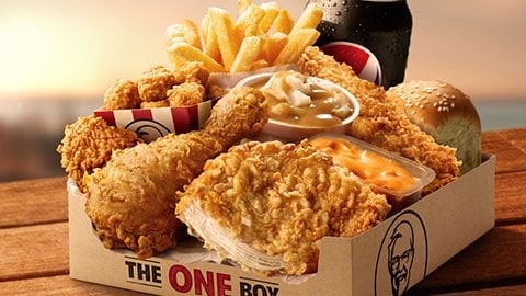 2019 Deal At Kfc The One Box For $12.95