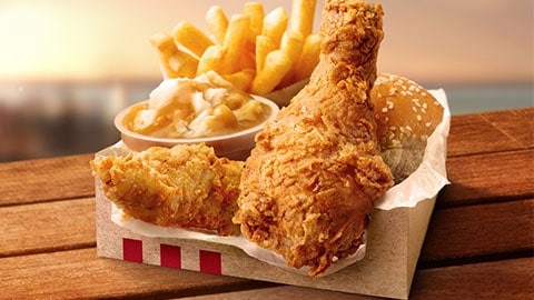 Make ordering easier with the KFC App