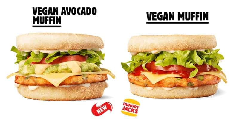 New Vegan Breakfast Muffins At Hungry Jacks