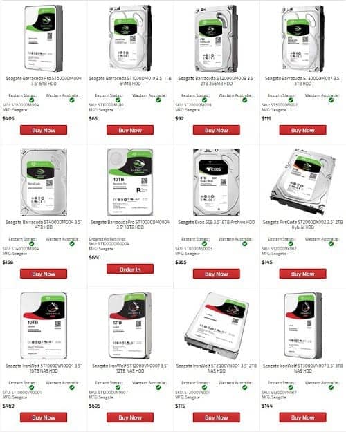 Good Priced Hard Drives For Sale At Ple Computers