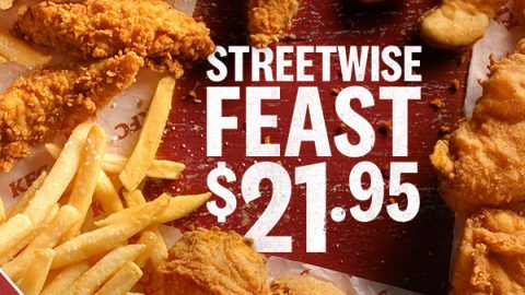 $21.95 Streetwise Feast KFC Deals